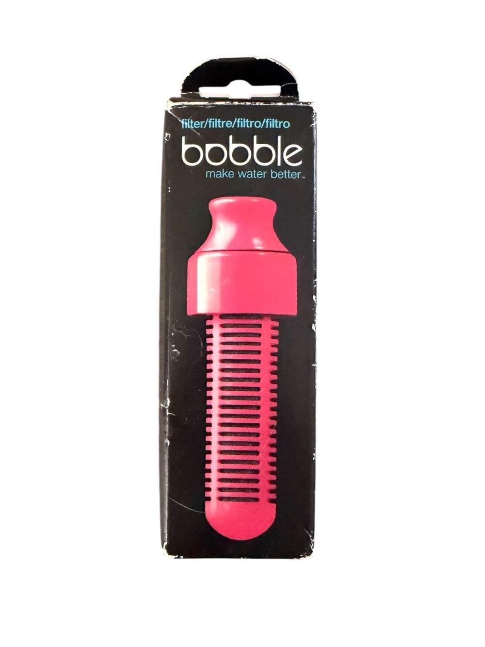 Bobble Pink Water Bottle Filter Pink New